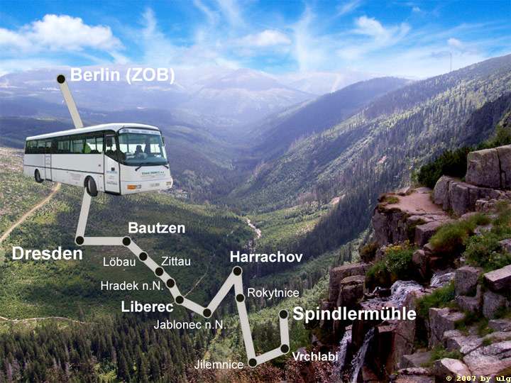 Busline Berlin-Riesengebirge