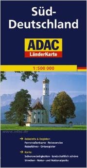 ADAC Länderkarte