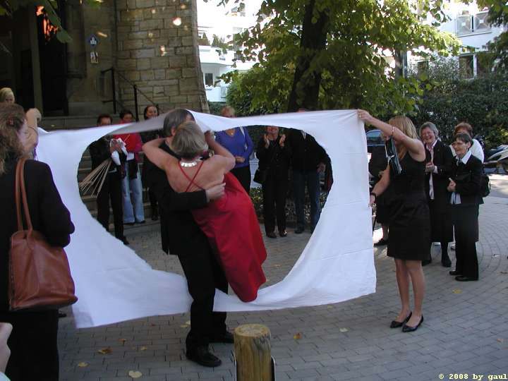 Auch Radfahrer heiraten mal wedding