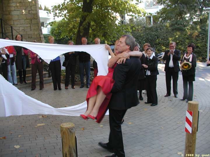 Auch Radfahrer heiraten mal wedding