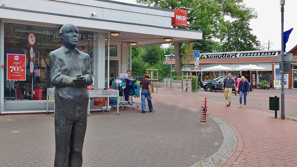 Treffpunkt Stummer Mann (NKD/Amtshof), Hauptstraße, Syke, mittwochs, 10 Uhr treff