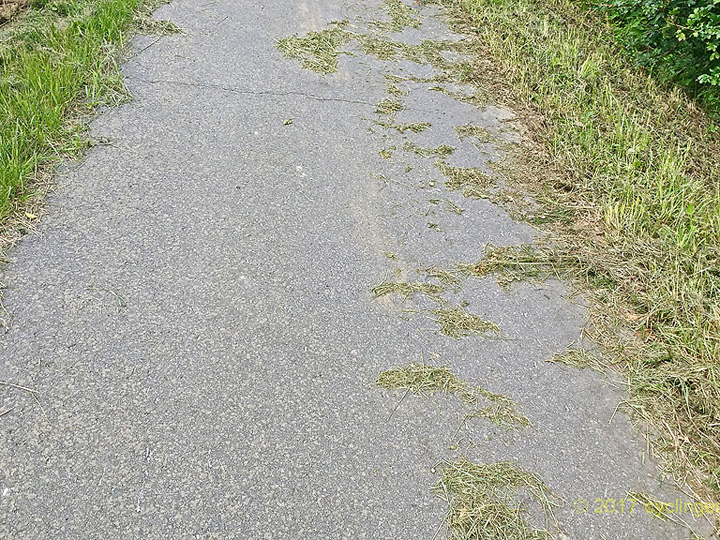 Radwege verschmutzt verschmutzt